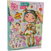 Kids Fashion Boek Glitter & Friends