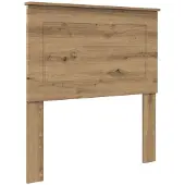 vidaXL Hoofdbord Artisan Eik Geconstrueerd hout