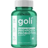 Goli Nutrition Pre + Post + Probiotica (60 Gummies) - probiotica - probiotica