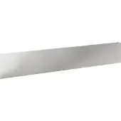 vidaXL Gazonrand 30 st 100 x 18 cm Staal zilver