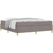 vidaXL Bedframe Taupe 180 x 200 cm Stof