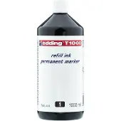Edding T1000 navulinkt zwart (1000 ml)