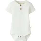 Lil´ Atelier Rompertje/body 'NBMDolan' wit