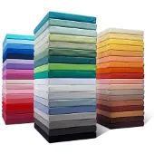 SwissSleep Hoeslaken Jersey Plus 50 cm hoekhoogte-160 x 200 / 220-Silber