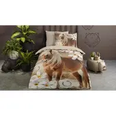 Pure Kinder Dekbedovertrek Microvezel Fabi - sand 140x200/220cm
