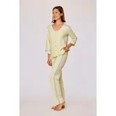 Woody Pyjama dames lb lm schelpjes
