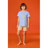 Woody Pyjama jongens str shortje dieren