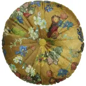 Beddinghouse Sierkussen Boule de Fleurs - Goud