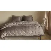 Beddinghouse Dekbedovertrek Change Taupe 240x200/220 cm