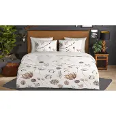 Good Morning dekbedovertrek Mirre - flanel - 200x220