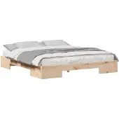 vidaXL Bedframe Bruin 180 x 200 cm