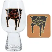 Paladone Harry Potter - The Leaky Cauldron Glas 550 Ml En Onderzetter