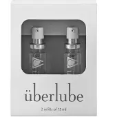 Uberlube Good to go navulling 2 x 15ml 30 ml