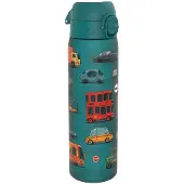 Ion8 Bidon 0,5L - Dubbel Sluitingssysteem, Auto Design, BPA-Vrij