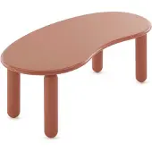 Kartell Undique Mas Bijzettafel H 51 cm | Orange