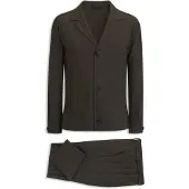 BOSS Tweedelig slim-fit pak van seersuckerstof van wolmix