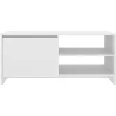 vidaXL Salontafel, wit, 102x50x45 cm, houtvezel