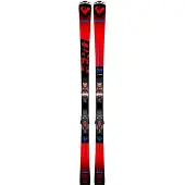 Rossignol - Packs (ski's & bindingen) - Hero Elite Lt Ti K + Spx14 Red Metal 2024 voor Unisex van Hout - Maat 177 cm - Rood