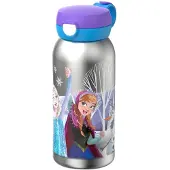 Mepal Campus RVS drinkfles met flipdop 600 ml - Frozen Friends