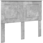 vidaXL Hoofdbord Beton Grijs 100 cm Geconstrueerd hout