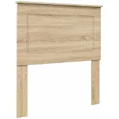 vidaXL Hoofdbord Sonoma Eik 100 cm Geconstrueerd hout