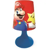 Lexibook Mini lampe de chevet veilleuse sans fil Super Mario