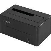Logilink QP0027 USB-C 3.1 Gen 2 SATA 6 Gb/s 1 poort Harde schijf-dockingstation 2.5 inch, 3.5 inch