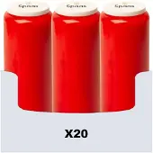 Spaas 20x Noveenkaars 9 Dagen Rood