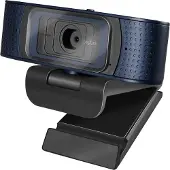Logilink UA0379, HD-USB-webcam Pro met dubbele microfoon, zwart
