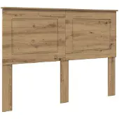 vidaXL Hoofdbord Artisan Eik Geconstrueerd hout