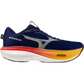 Mizuno Loopschoen navy / curry / offwhite