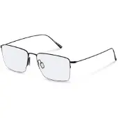 Rodenstock Bril - - R7133 - Zwart - Metaal - 57/16/145