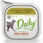 Almo Nature Daily met kalkoen natvoer kat (100 g) 32 x 100 g