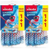 2x Super Mocio 3-action Navulling 2 Stuks
