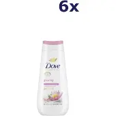 Dove 6x Douchegel – Glowing Rice Water & Lotus Flower 225 ml