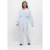 Ibana Dames Jumpsuits Ocea - Lichtblauw - Maat 42