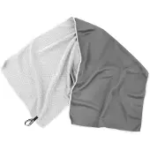 Spokey COSMO koelhanddoek - Grijs - Verkoelende handdoek voor de warme dagen - 31 x 84 cm