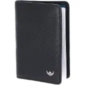 Golden Head Leren kaarthoes Capri RFID Protect Kartenetui 4431 Schwarz zwart