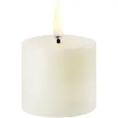 Uyuni Led kaars | Ivoor | 5 x 4,5 cm