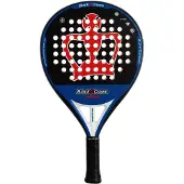 Black Crown Rebel Padel Racket Blauw 355-370 gr