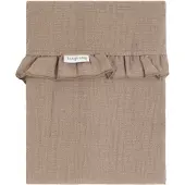 Babys Only Wieglaken Calm clay - met ruffle