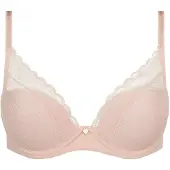 Chantelle - Norah Chic - Plunge T-Shirt Bh - Racerback - SOFT PINK