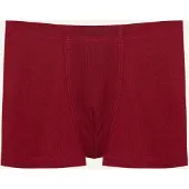 ZUBEK Onderbroek ''Wool'' bloedrood