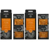 Apivita Express Beauty Face Mask Orange Radiance 2x2x8 ml Gezichtsmasker