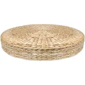 QUVIO Stro kussen - Diameter 40 cm