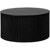 Lewis & Loft Salontafel Lonne - FSC mangohout – Rond ?70 – Zwart