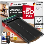 Sportstech sWalk Lite - loopband - wieltjes - walking pad - LED