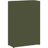vidaXL Regen Paraplu Stand Olijfgroen 28 x 12 x 41 cm Staal