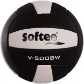 Softee V500Bw volleybal - zwart/wit