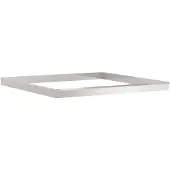 vidaXL Slakkenhekken 20 st 100 x 3,5 x 25 cm Roestvrij staal Zilver